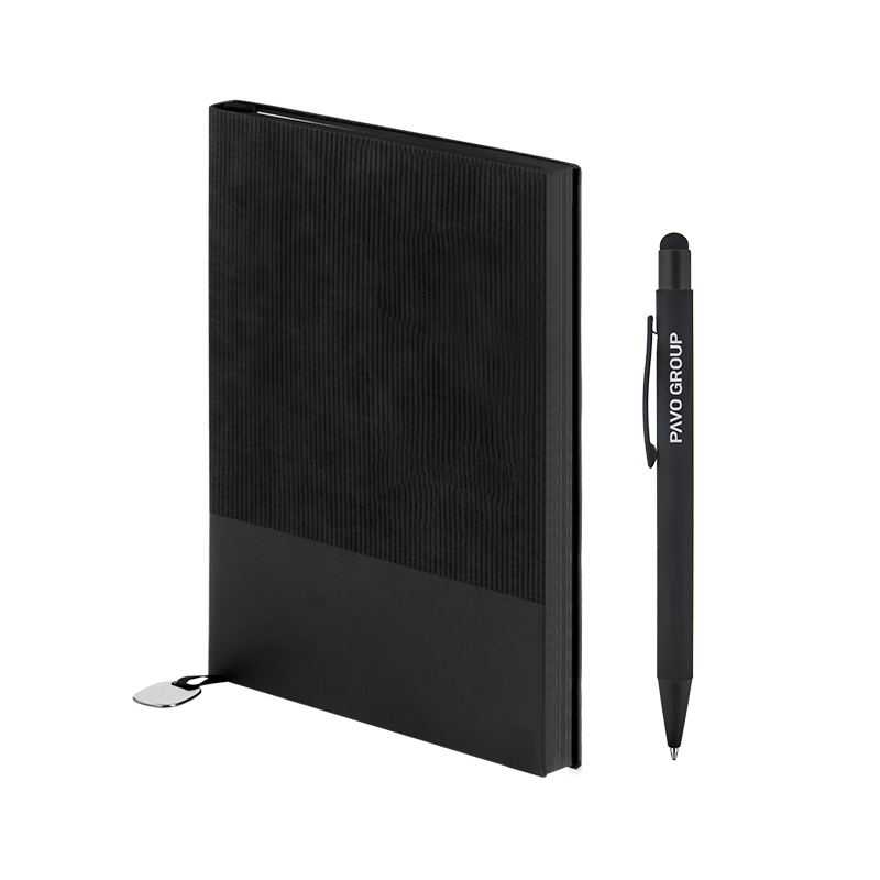  Füme Defte& Kalem Set Siyah