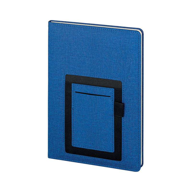  Gri 15 x 21 Termo Deri̇ Defte(Ivory Kağıt) Lacivert