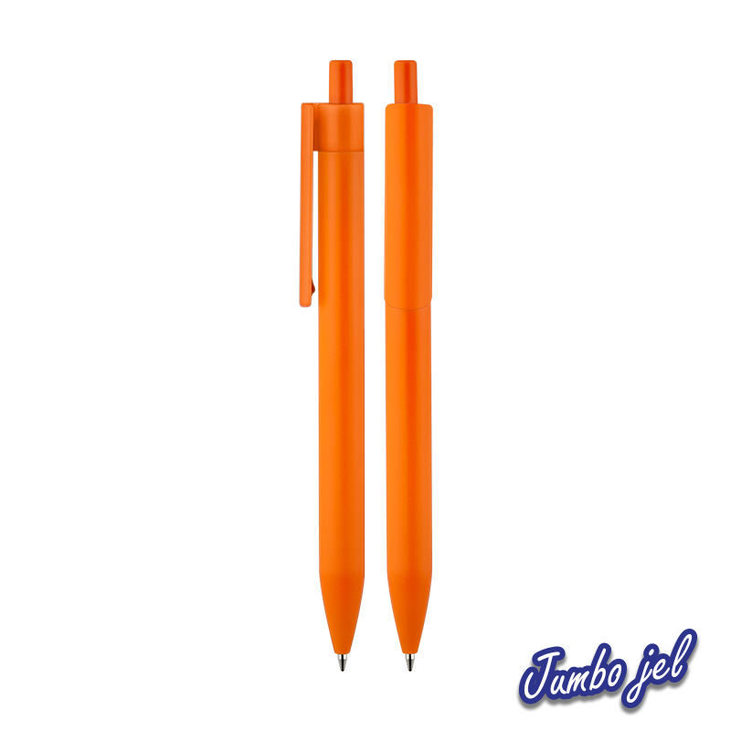  Beyaz Plastik SüpeJeRefiKalem Turuncu