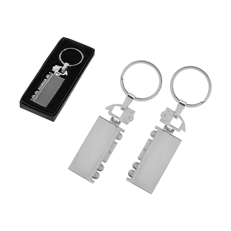  SilveÇift Taraflı MetaTıAnahtarlık