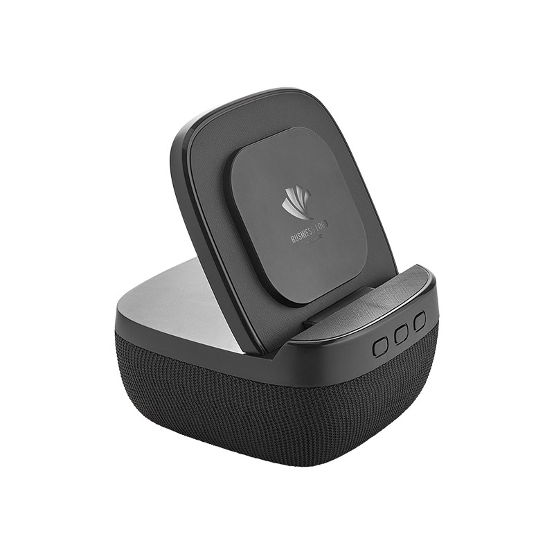  Siyah Wireless Şarj & Hoparlör