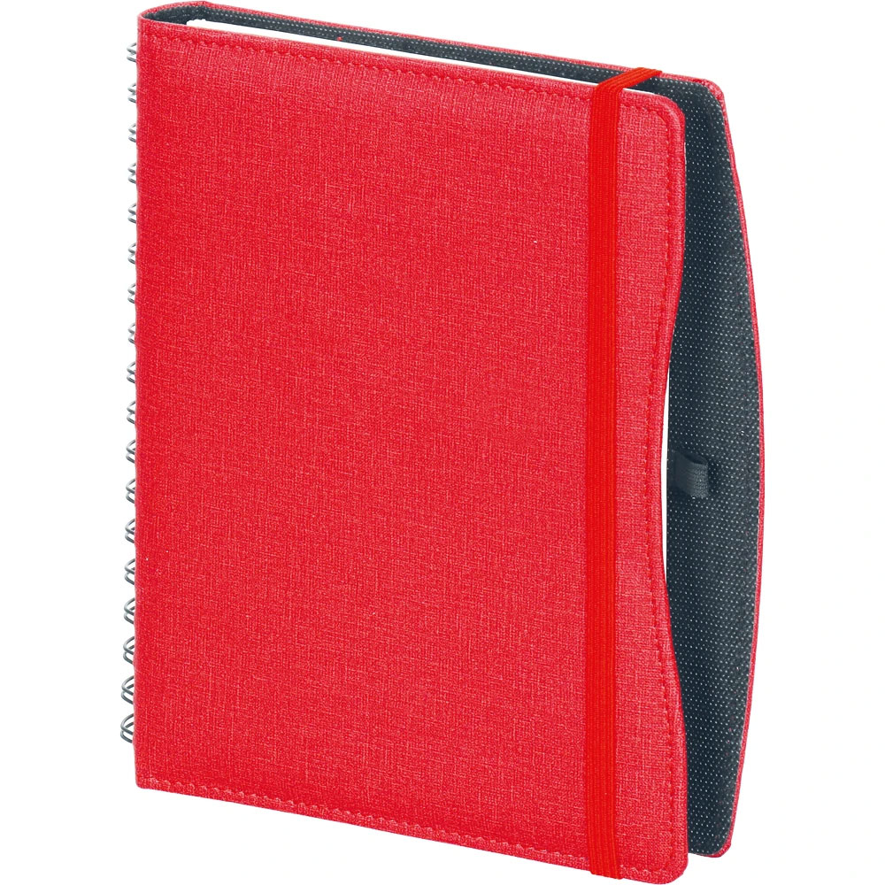  Spiralli Günlük Ajanda Kırmızı