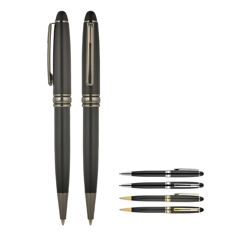  Siyah-Füme MetaTükenmez Kalem