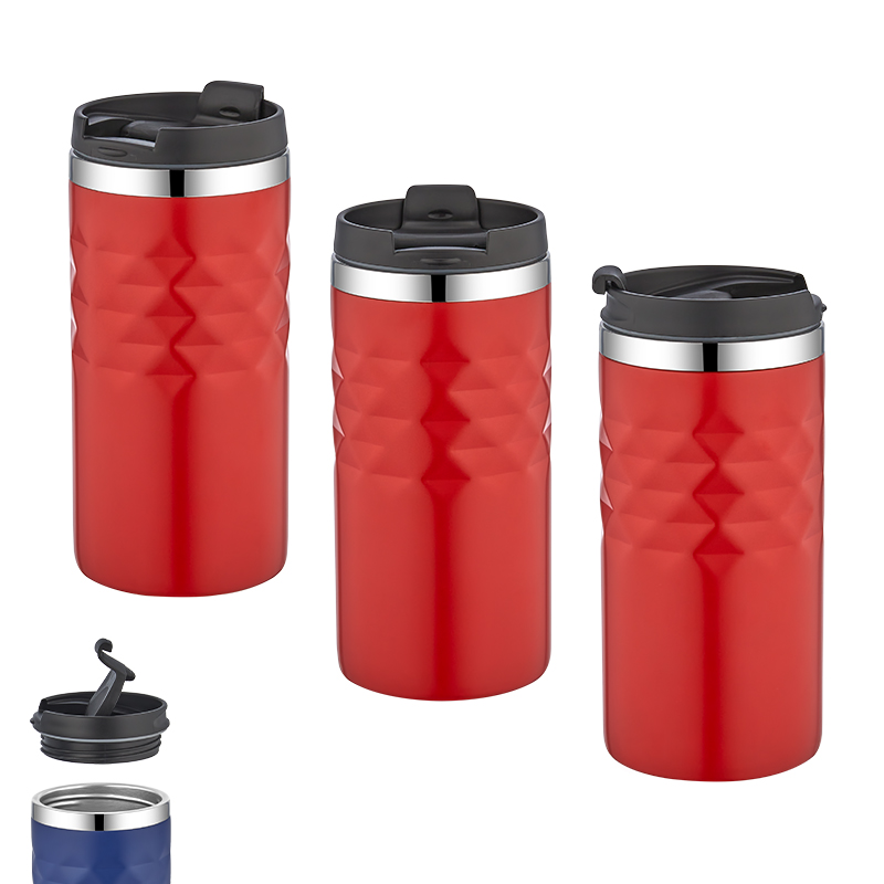  Gold Çelik Kupa / 300 ml Kırmızı