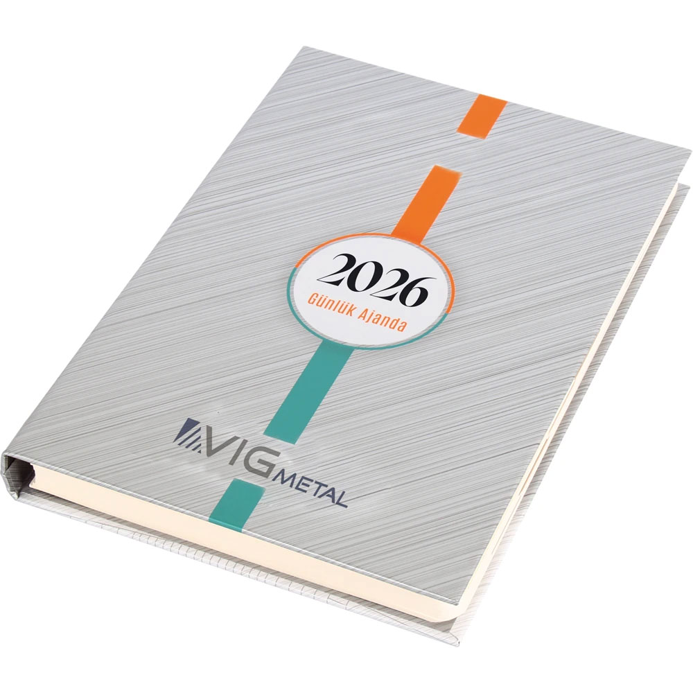 15x21 Gizli Spiralli Günlük Ajanda