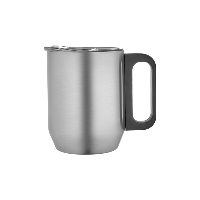  Kırmızı Çelik Kupa / 350 ml Krom