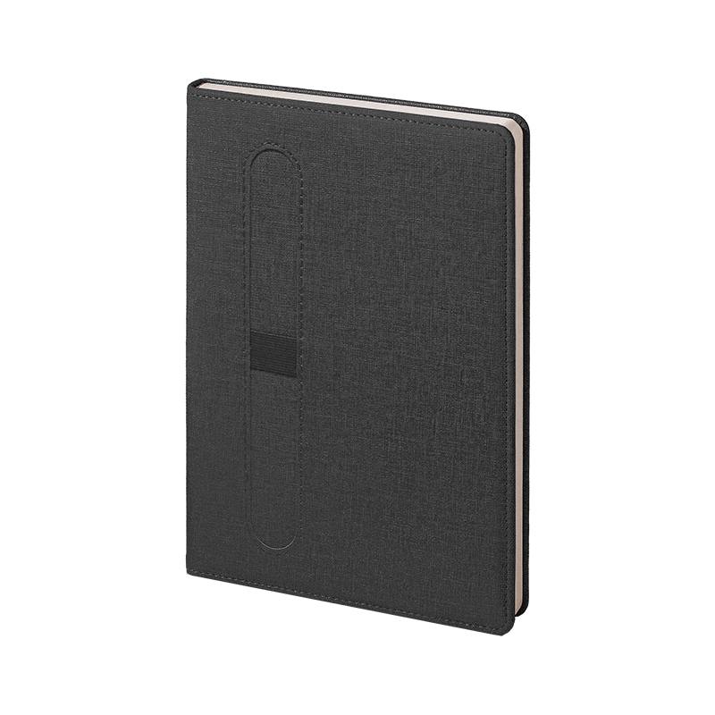  Gri 15 x 21 Termo Deri̇ Defter Siyah-Füme