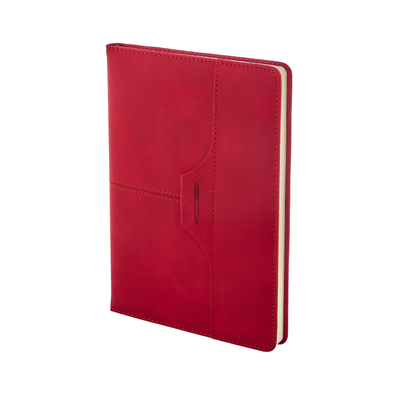  Füme 15 x 21 Termo Deri̇ Defter Kırmızı