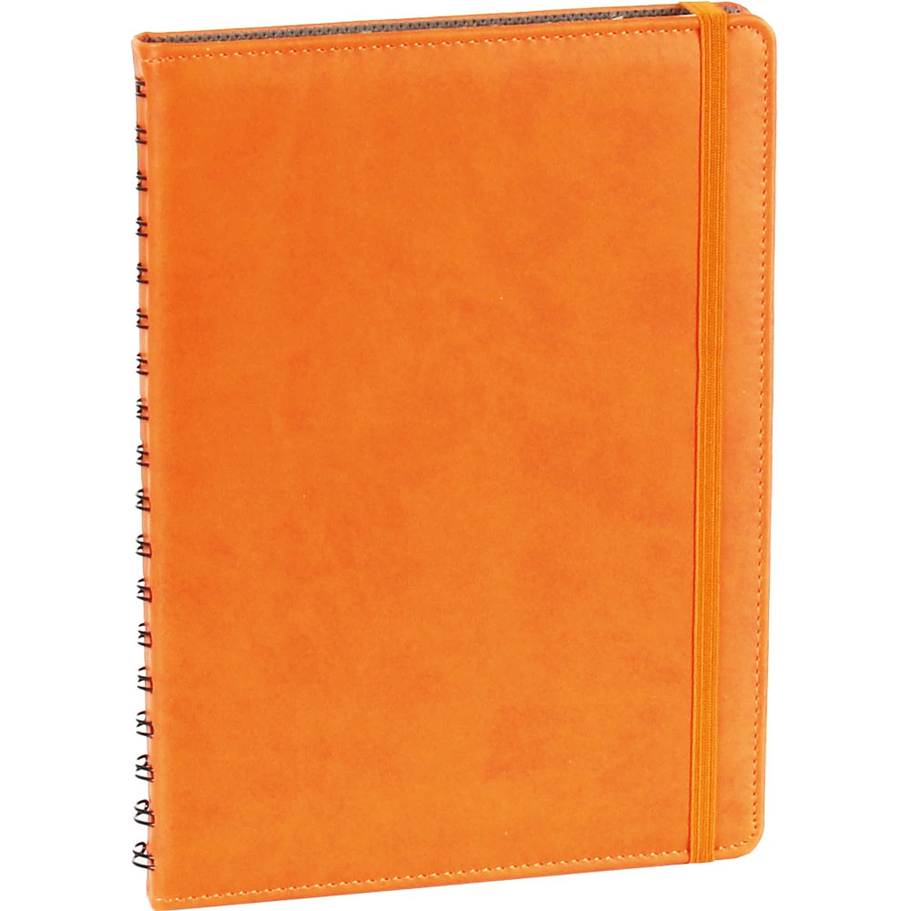  Gizli Spiralli Günlük Ajanda Turuncu