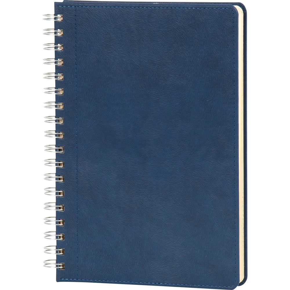 Spiralli Günlük Ajanda Lacivert