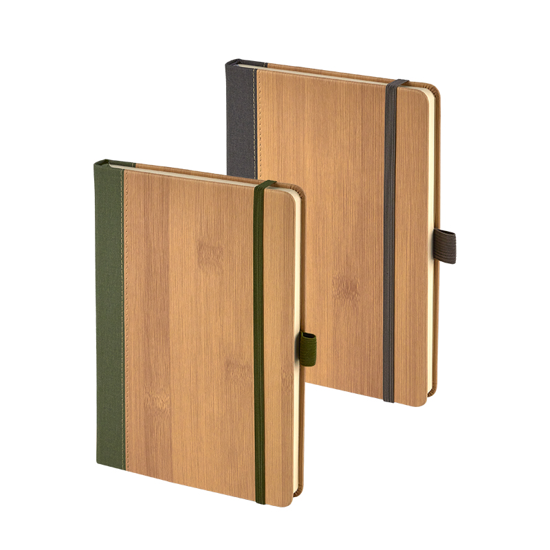  Gri 15 x 21 Termo Deri Bambu Defter