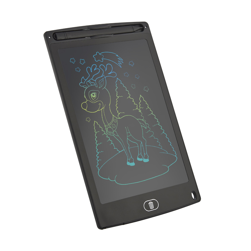  Kırmızı LCD Kalemli Çok Renkli DijitaÇizim & Yazı Tahtası Siyah