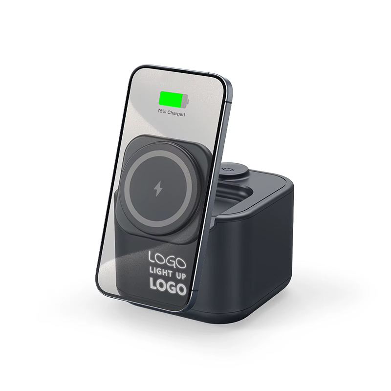  Siyah Wireless Şarj & Hoparlör