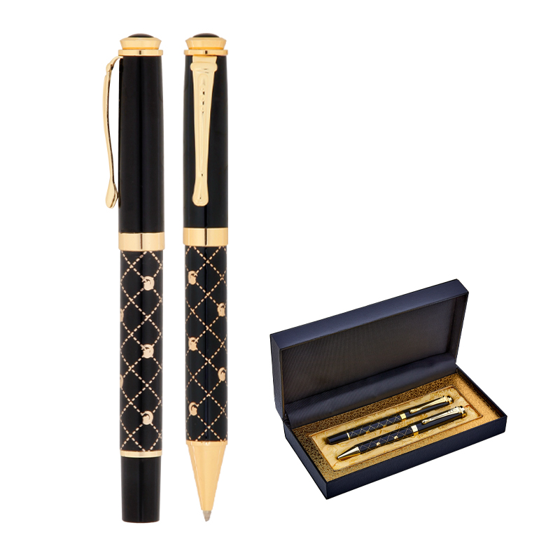  Siyah MetaRolle& Tükenmez Kalem Seti