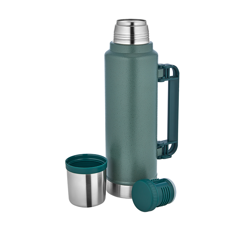  Siyah Çelik Termos / 1450 ml Yeşil