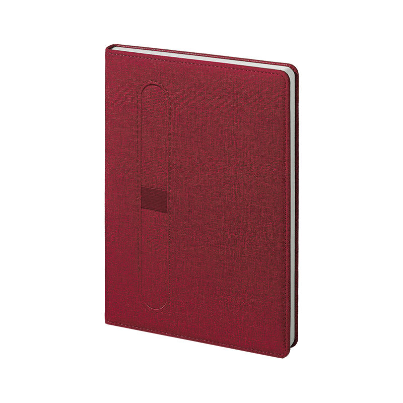  Gri 15 x 21 Termo Deri̇ Defter Kırmızı