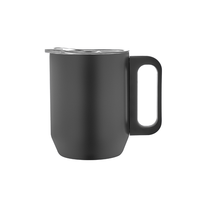  Kırmızı Çelik Kupa / 350 ml Siyah