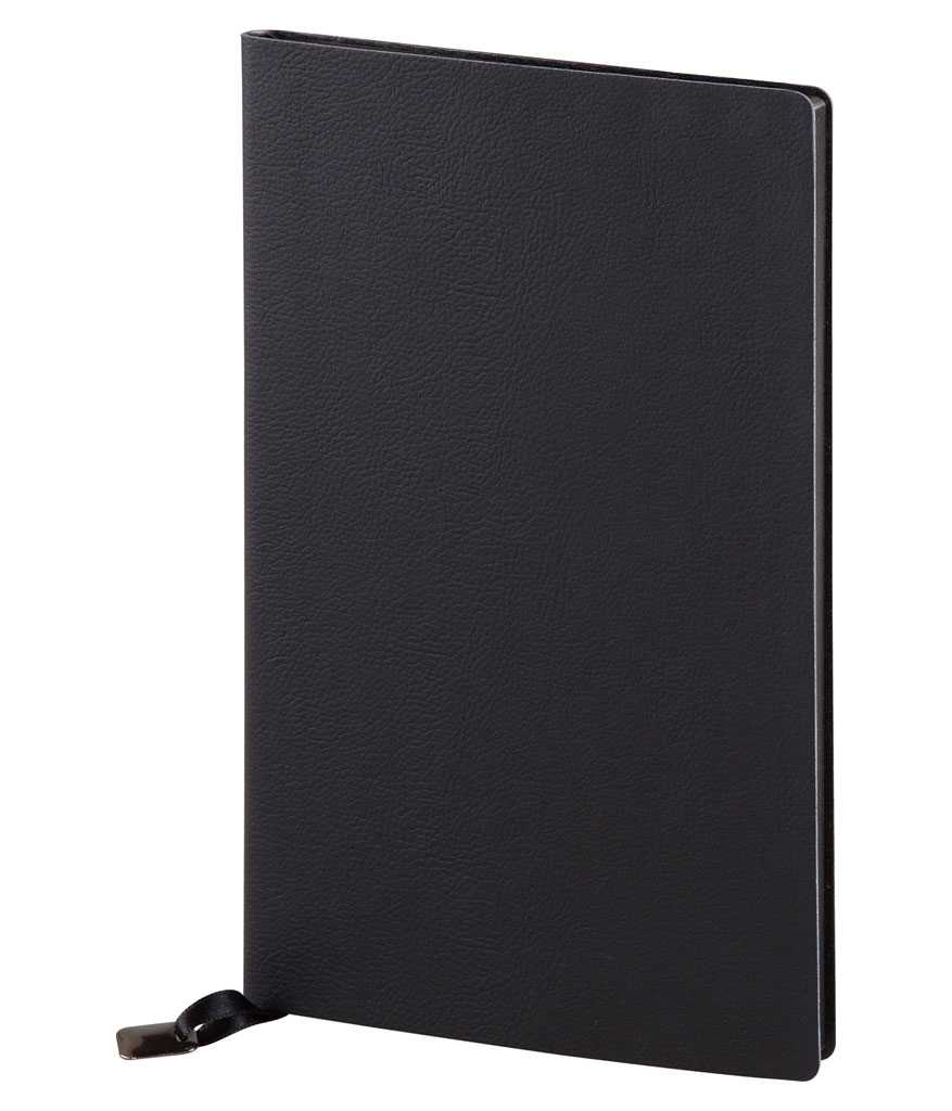  F.Yeşili 13 x 21 Yumuşak Kapaklı Termo Deri̇ Defter Siyah