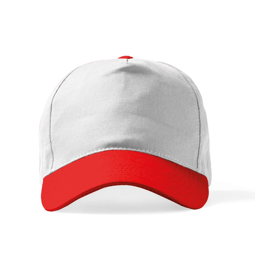  İthaPolyesteŞapka Kırmızı - Beyaz