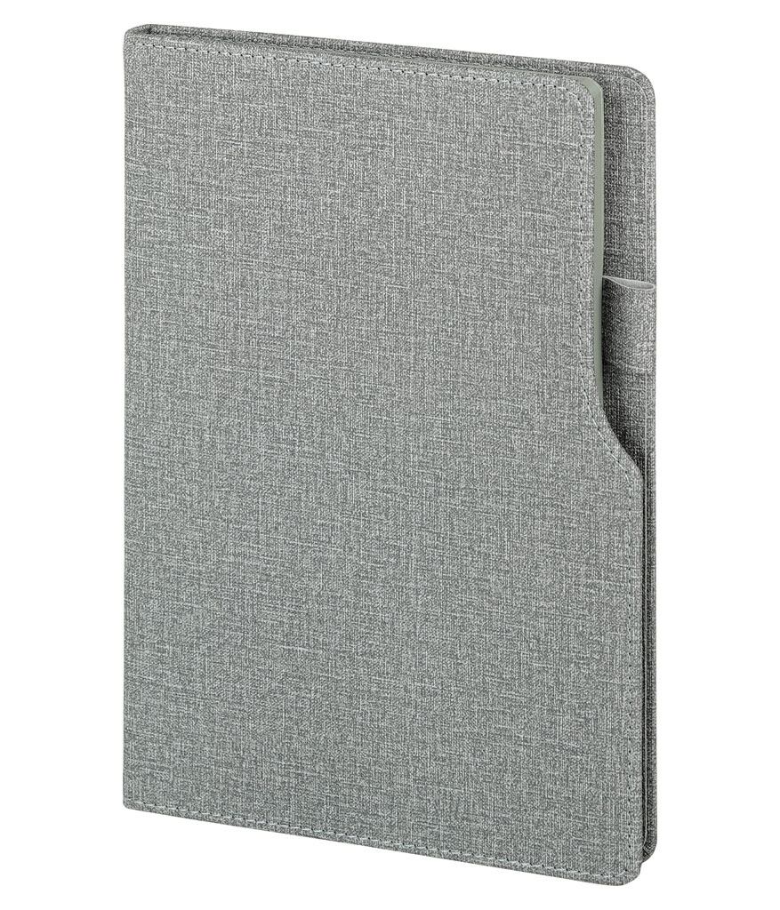  Füme 15 x 21 Termo Deri̇ Defte(Ivory Kağıt) Gri