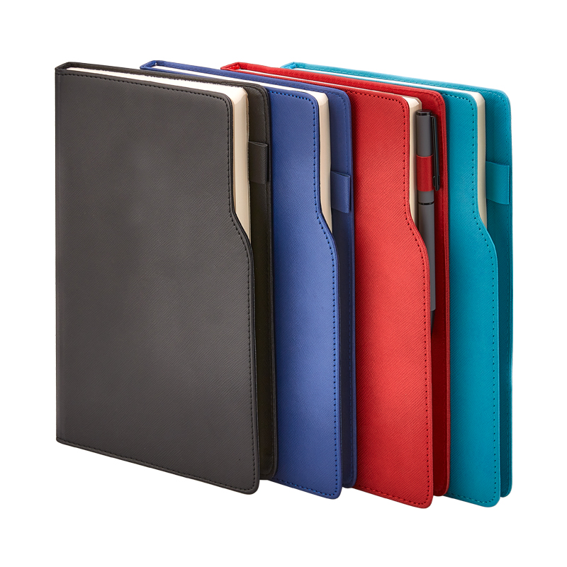  Kırmızı Termo Deri̇ Tarihli Ajanda (Ivory Kağıt)