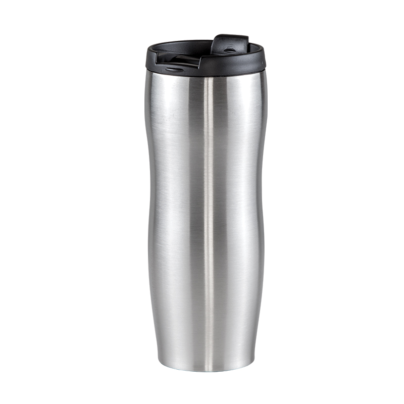  Beyaz Çelik Kupa / 400 ml Krom