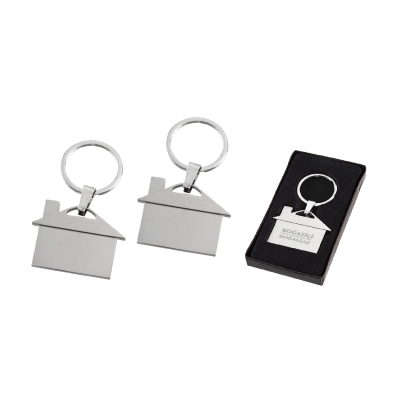  Krom Çift Taraflı MetaAnahtarlık