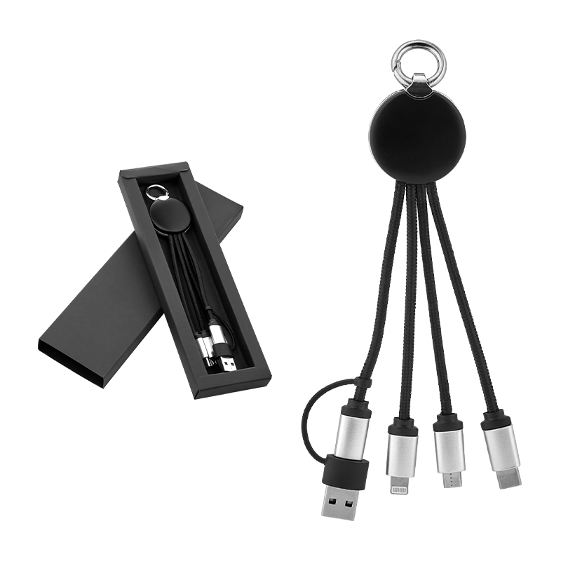  Siyaha Beyaz Işık Anahtarlık Çoklu Kablo