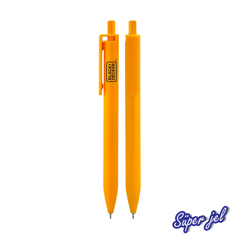  Beyaz Plastik SüpeJeRefiKalem Sarı