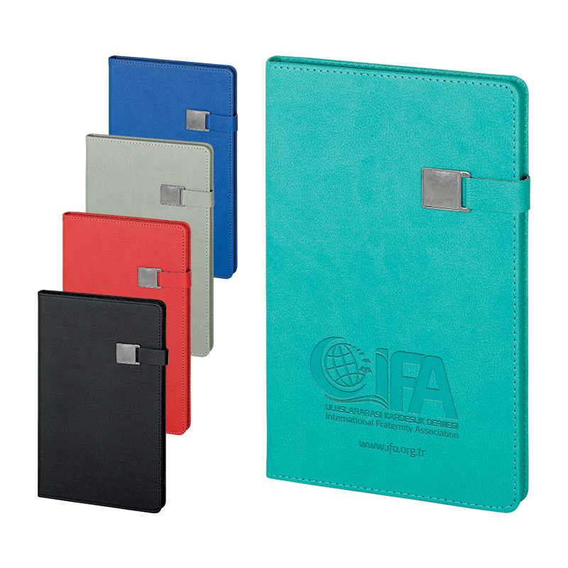  Gri 15 x 21 Termo Deri̇ Defter