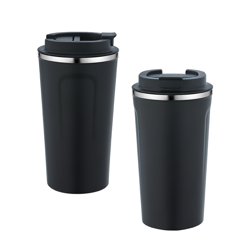  Beyaz Çelik Termos / 450 ml Siyah