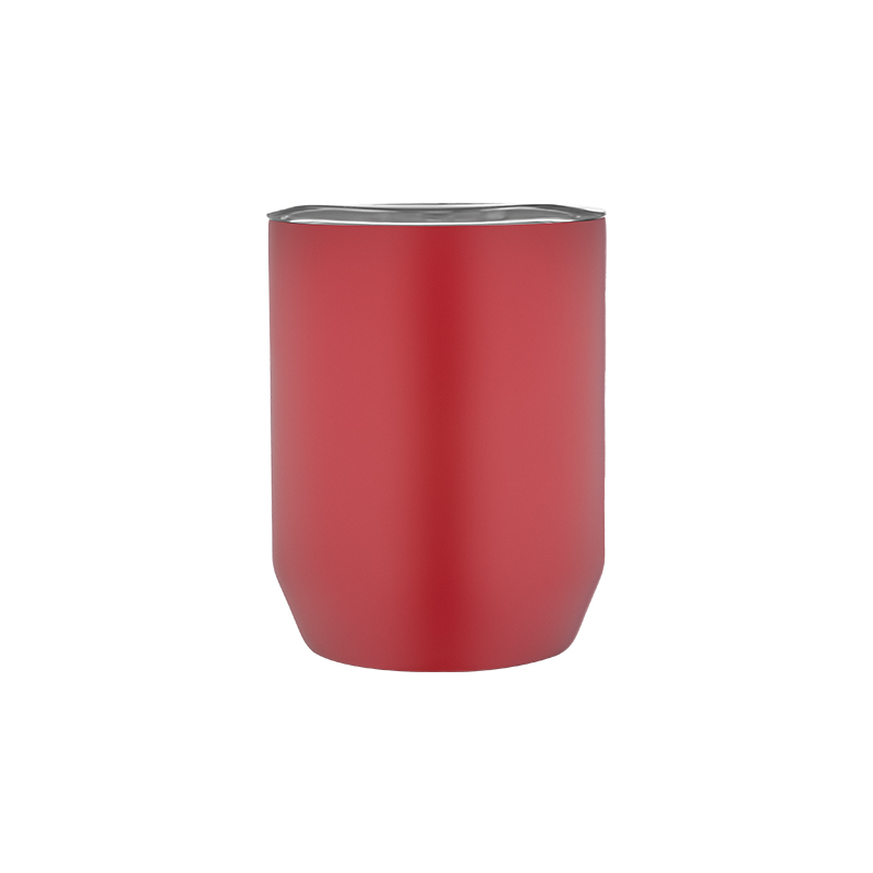  Kırmızı Çelik Kupa / 350 ml